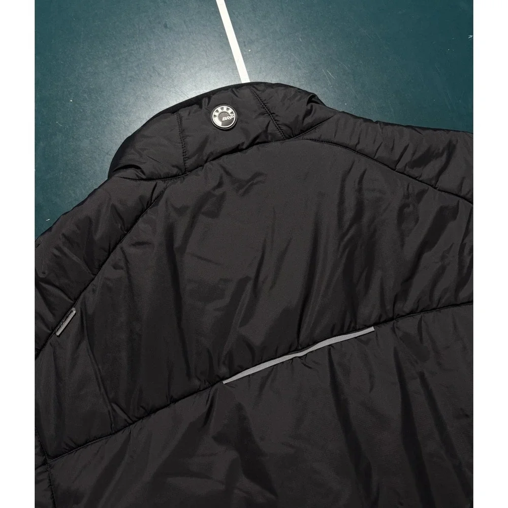 Ski-doo Quilted Vest Men's 2XL Black Puffer Primaloft Full Zip Snowmobile BRP